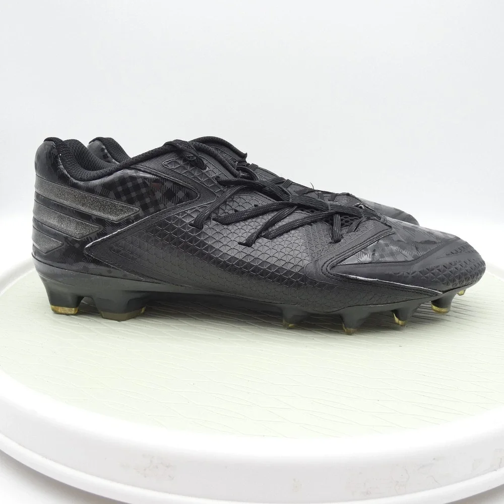 Adidas Adizero 5-Star 5.0 Mens Football Cleats Black Silver Q16056 Size 14